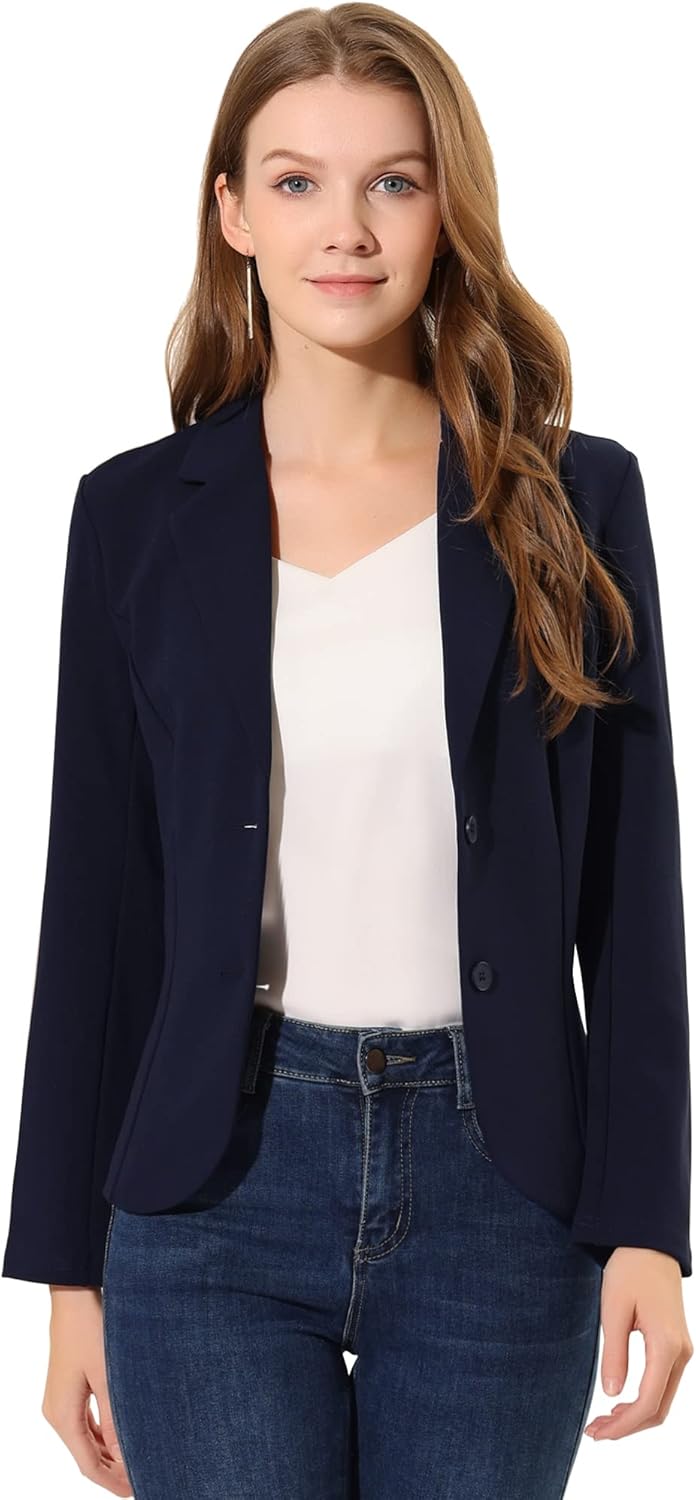Zimonto - Allegra K Women's Work Office Blazer Stretch Lapel Collar Long Sleeve Jacket Suit Blazer Import Single ASIN Import Multiple ASIN ×Product customization General Description Gallery Reviews Variations Additional details Product Ta Blazers