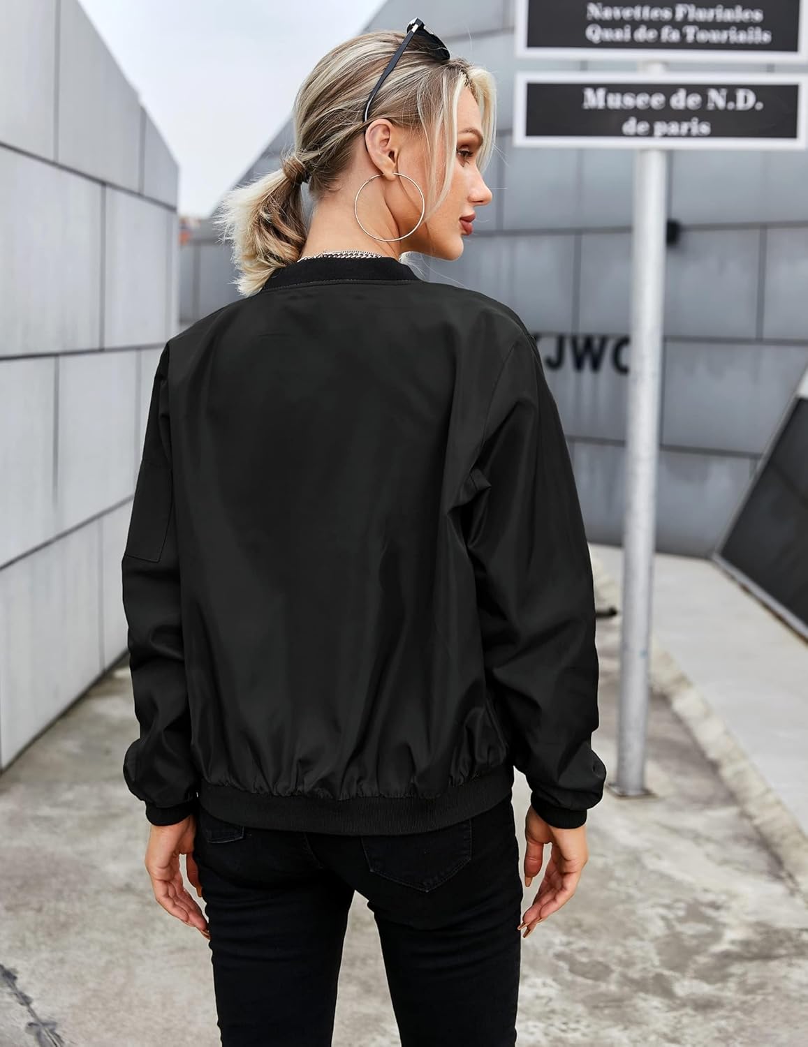 Zimonto - Zeagoo Women's Bomber Jacket Casual Coat Zip Up Outerwear Windbreaker with Pockets S-XXL Import Single ASIN Import Multiple ASIN ×Product customization General Description Gallery Reviews Variations Additional details Product Ta Casual Jackets
