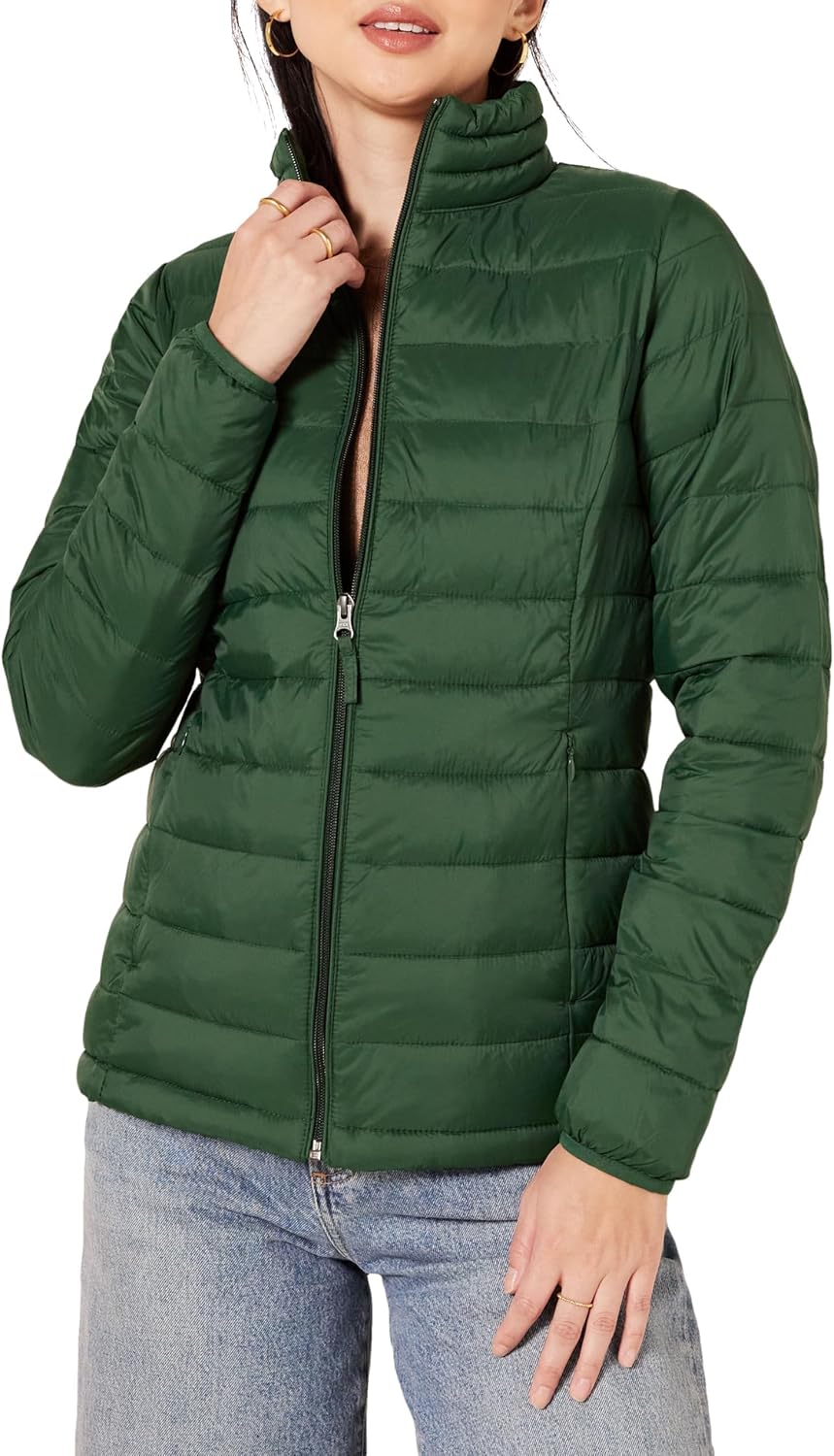 Zimonto - Amazon Essentials Women's Lightweight Long-Sleeve Water-Resistant Packable Puffer Jacket (Available in Plus Size) Import Single ASIN Import Multiple ASIN ×Product customization General Description Gallery Reviews Variations Addi Quilted Lightweight Jackets