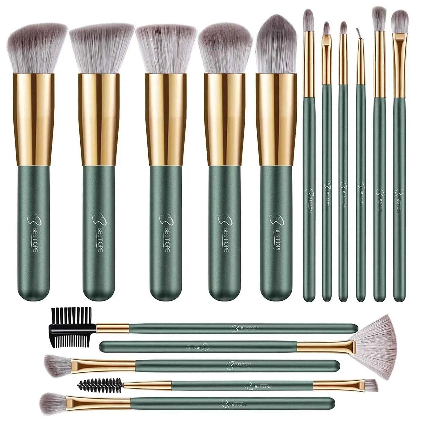 BESTOPE PRO 16Piece Premium Makeup Brush Set