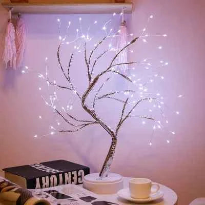 Mini Christmas Tree Night Light Festive Home Glow