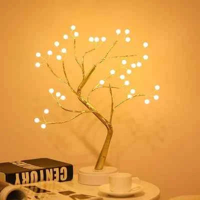 Mini Christmas Tree Night Light Festive Home Glow