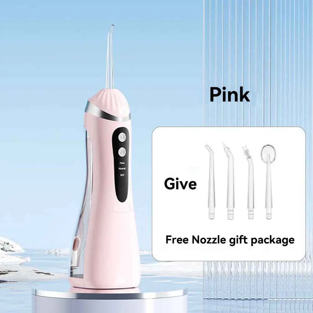 Rechargeable Portable Water Flosser Cleaner Brighter Smile