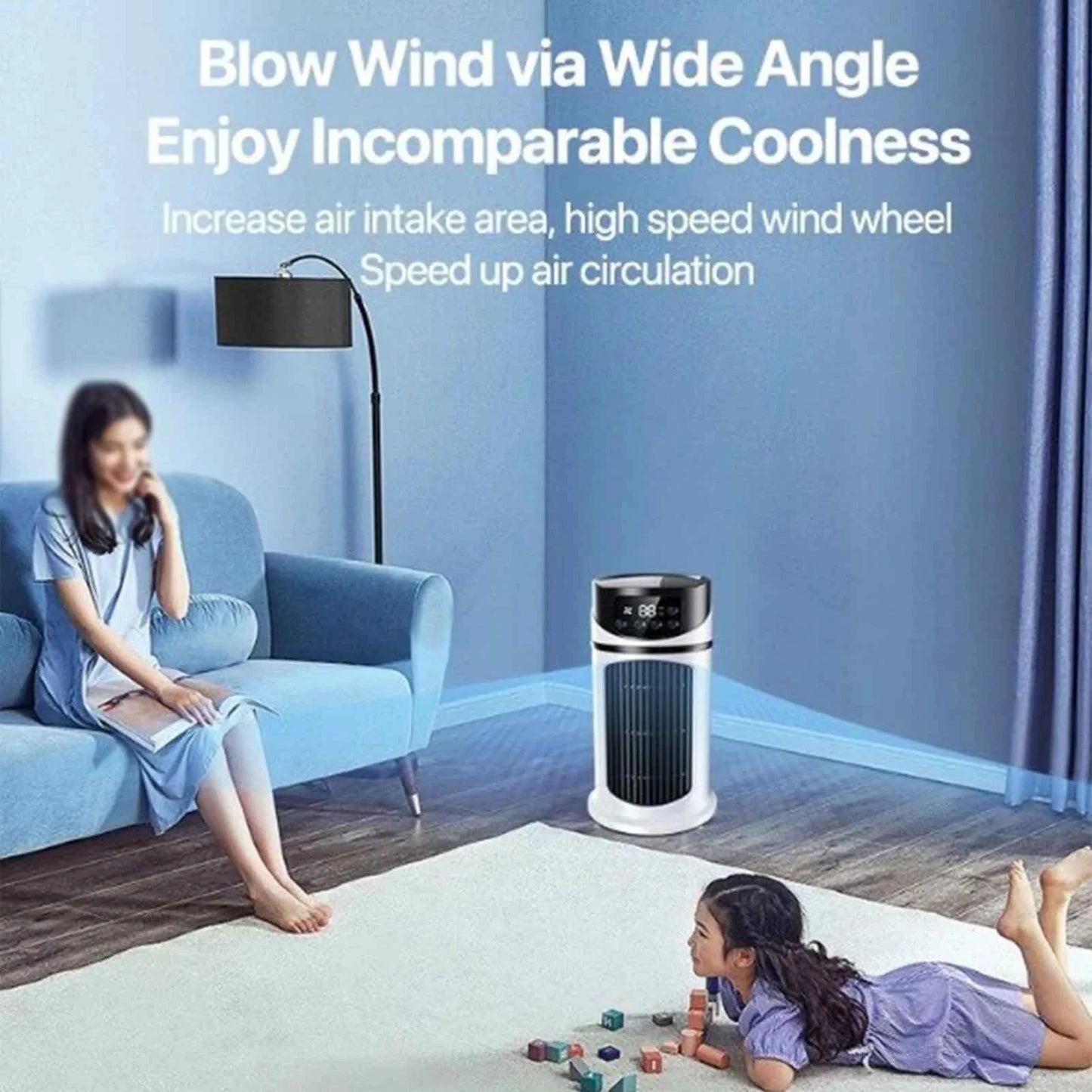 Mini Portable Air Cooler Cool Refresh Anywhere