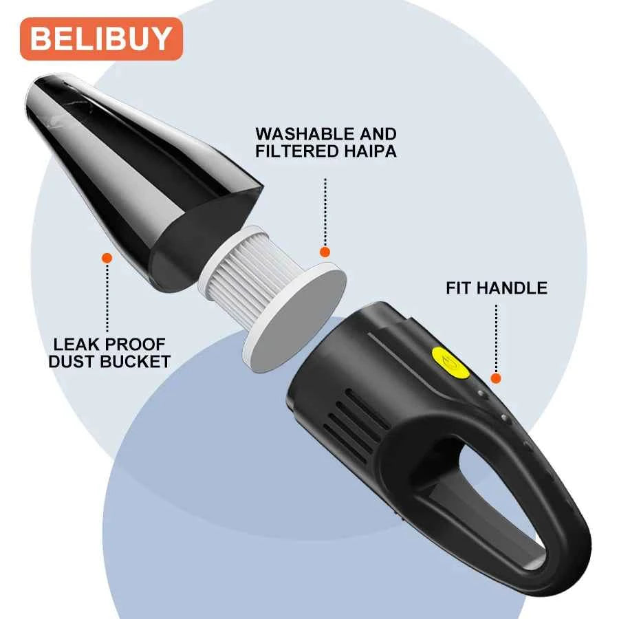 BELIBUY Cordless Car Home Cleaning Powerhouse
