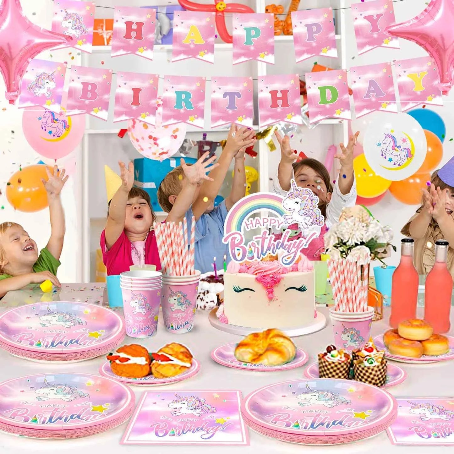 Unicorn Birthday Party Complete Magical Celebration Kit