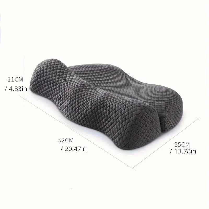 Cervical Pillow, Memory Foam Contour Pillow, Bed Pillows for Side Sleeper Ergonomic Orthopedic Sleeping Pillow