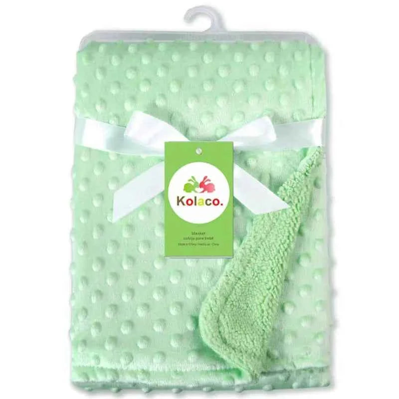 Soft Warm Cozy Babys Winter Swaddle Set