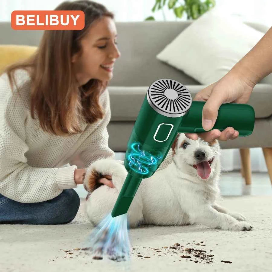 BELIBUY Portable Wireless Vacuum Clean Anywhere Effortlessly