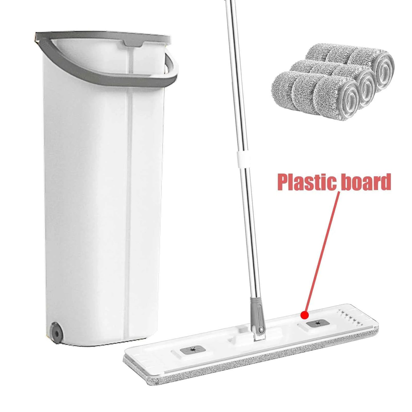 SelfWringing Flat Mop Effortless Hygienic Home Cleaning