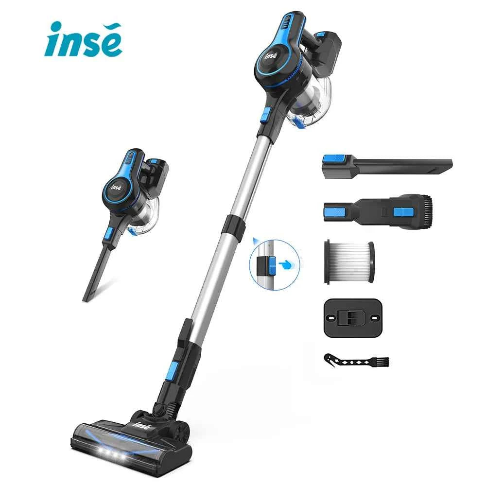INSE Cordless Vacuum Powerful Convenient Clean Home