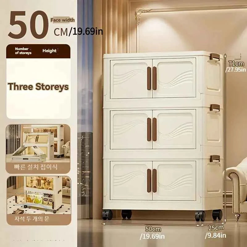 ClearDoor Foldable Storage Organize Clothes Books Toys Easily