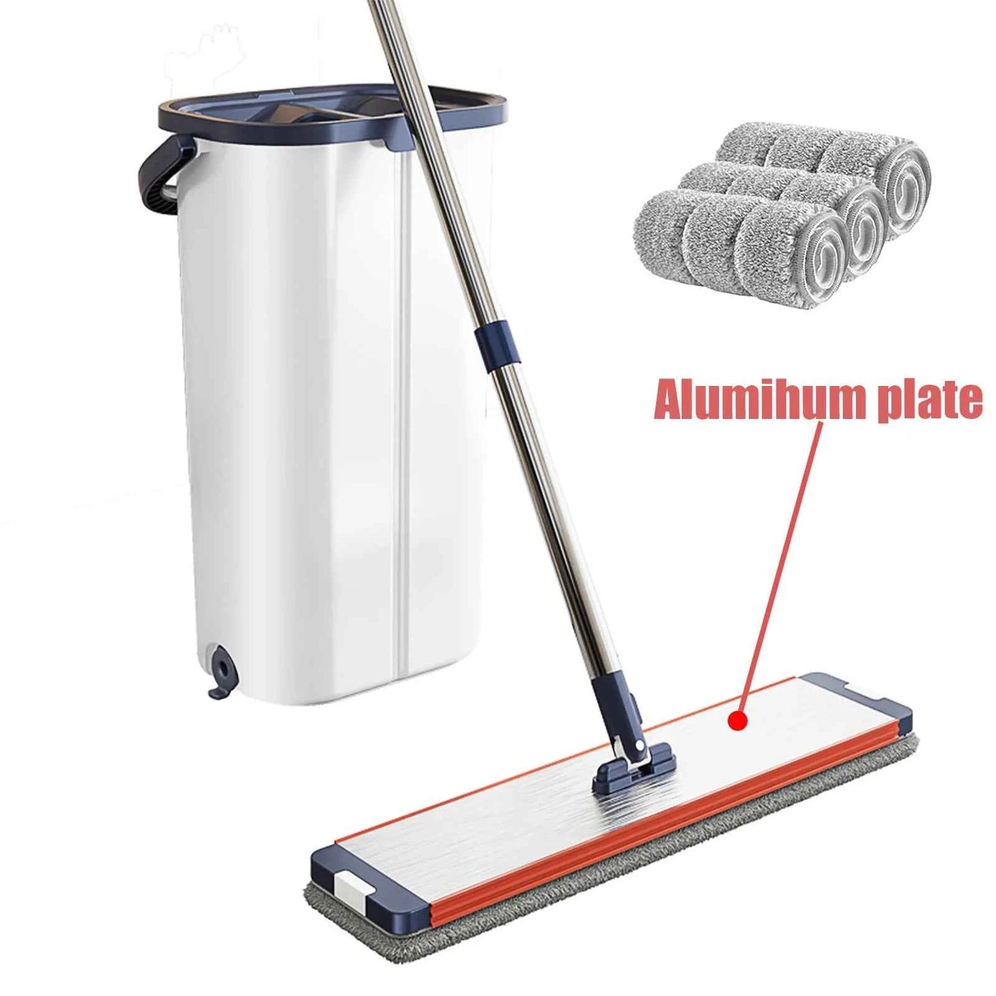 SelfWringing Flat Mop Effortless Hygienic Home Cleaning