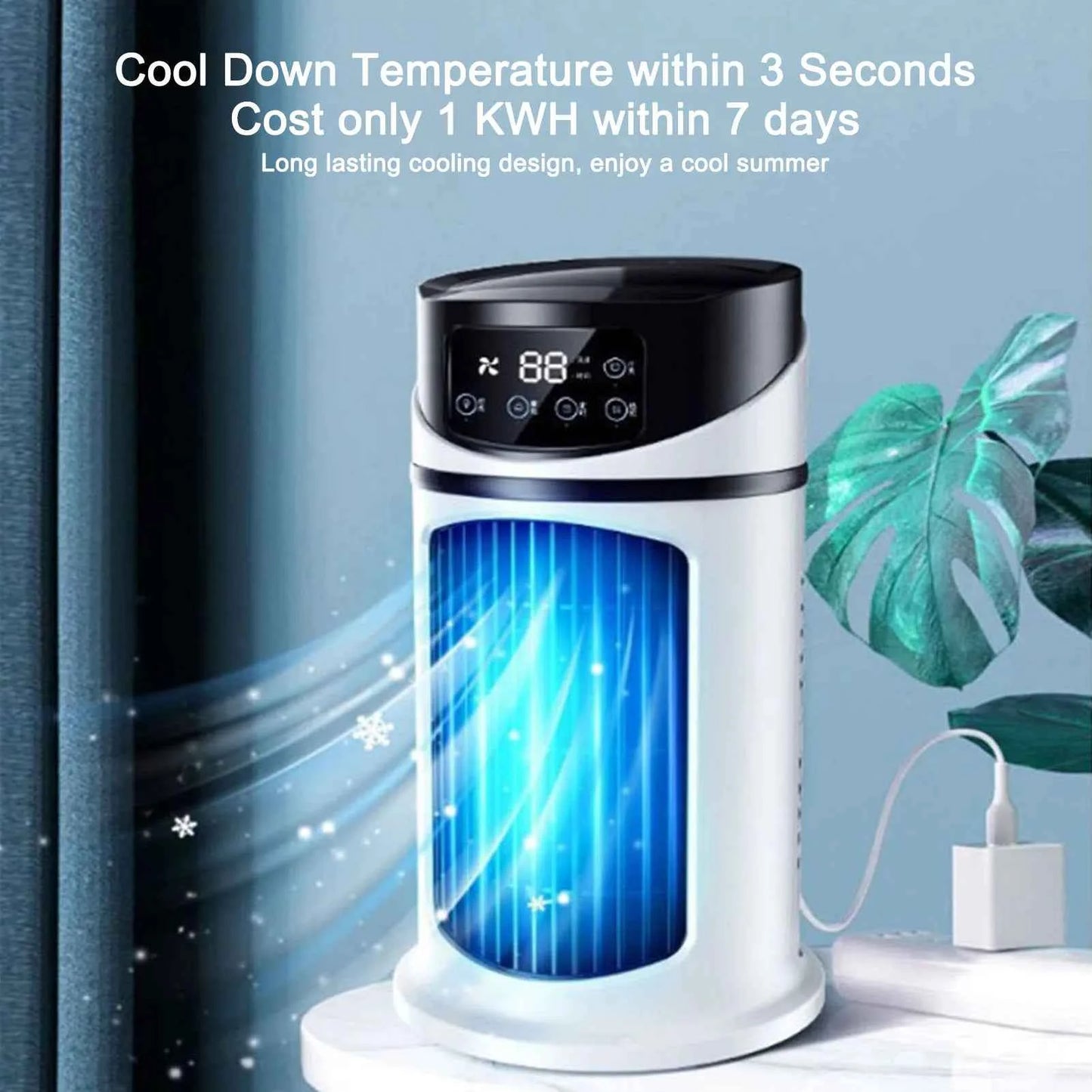 Mini Portable Air Cooler Cool Refresh Anywhere