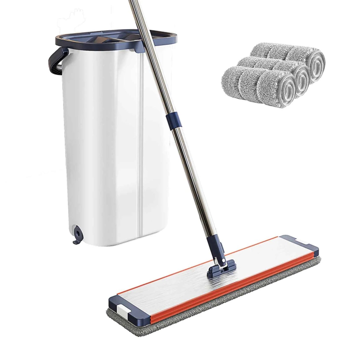 SelfWringing Flat Mop Effortless Hygienic Home Cleaning