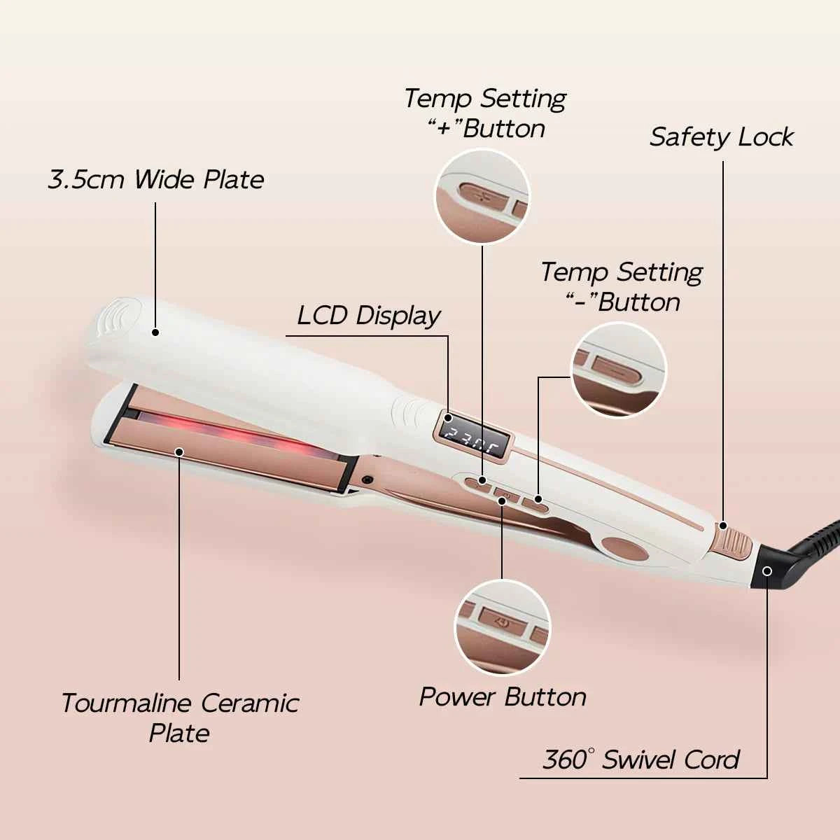 Rapid Heat Smooth Style Ceramic Hair Perfection