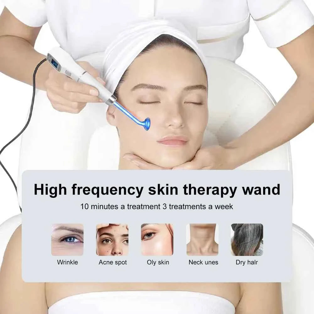 Blue Ray Wand Clear Skin High Frequency