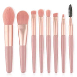 Pro Pink Makeup Brush Set Beauty at Your Fingertips