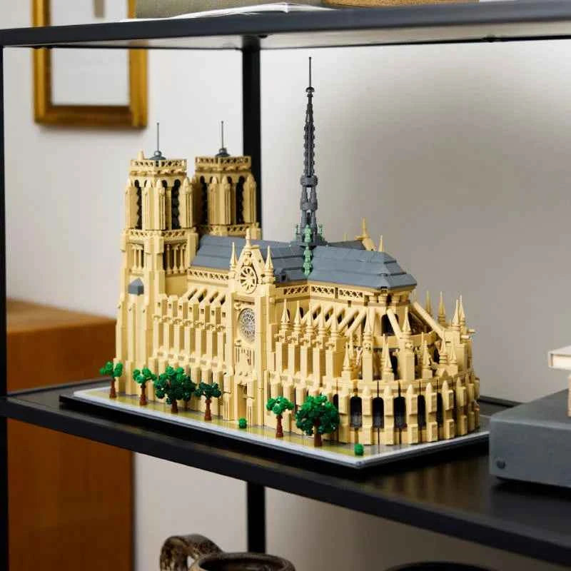NotreDame de Paris LEGO Build History Brick by Brick