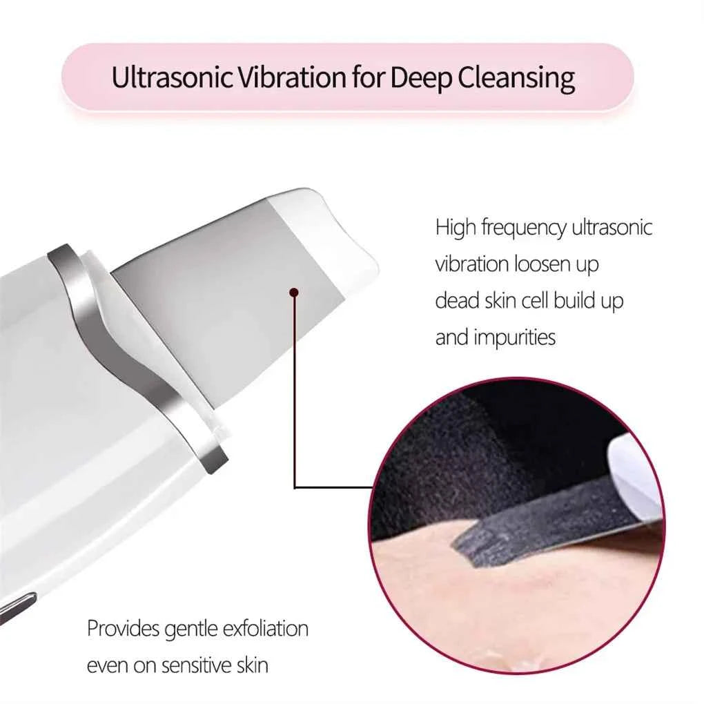 Ultrasonic Facial Cleanse Exfoliate Rejuvenate