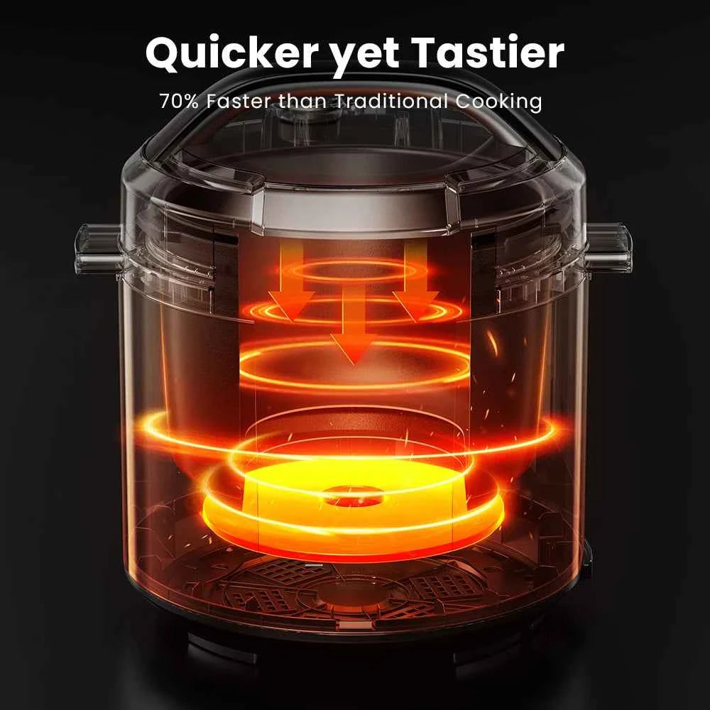 COMFEE 9in1 Electric Pressure Cooker Effortless Meals