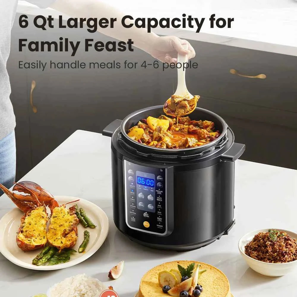COMFEE 9in1 Electric Pressure Cooker Effortless Meals