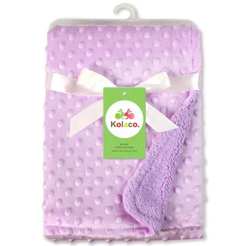 Soft Warm Cozy Babys Winter Swaddle Set