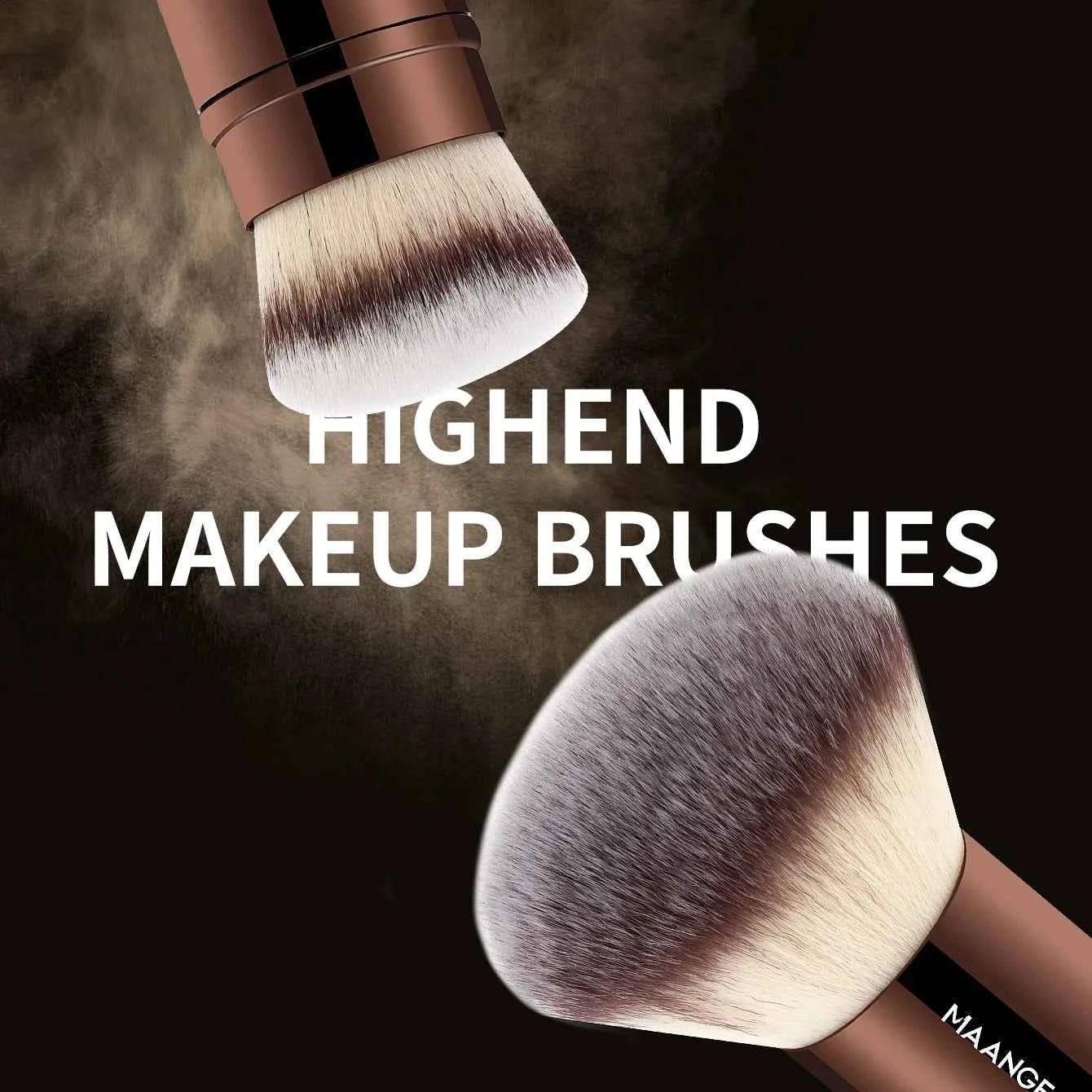 MAANGE Pro Makeup Brush Set Blend Define Perfect