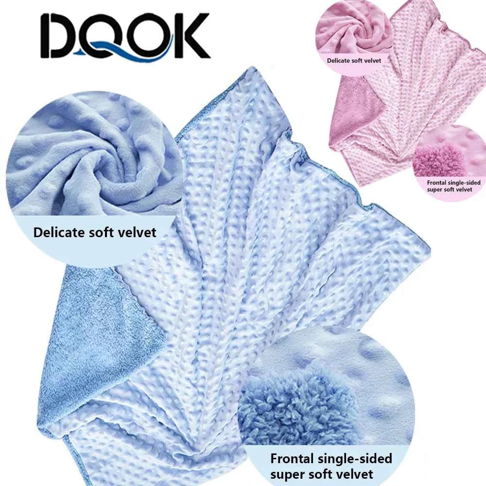 Soft Warm Cozy Babys Winter Swaddle Set