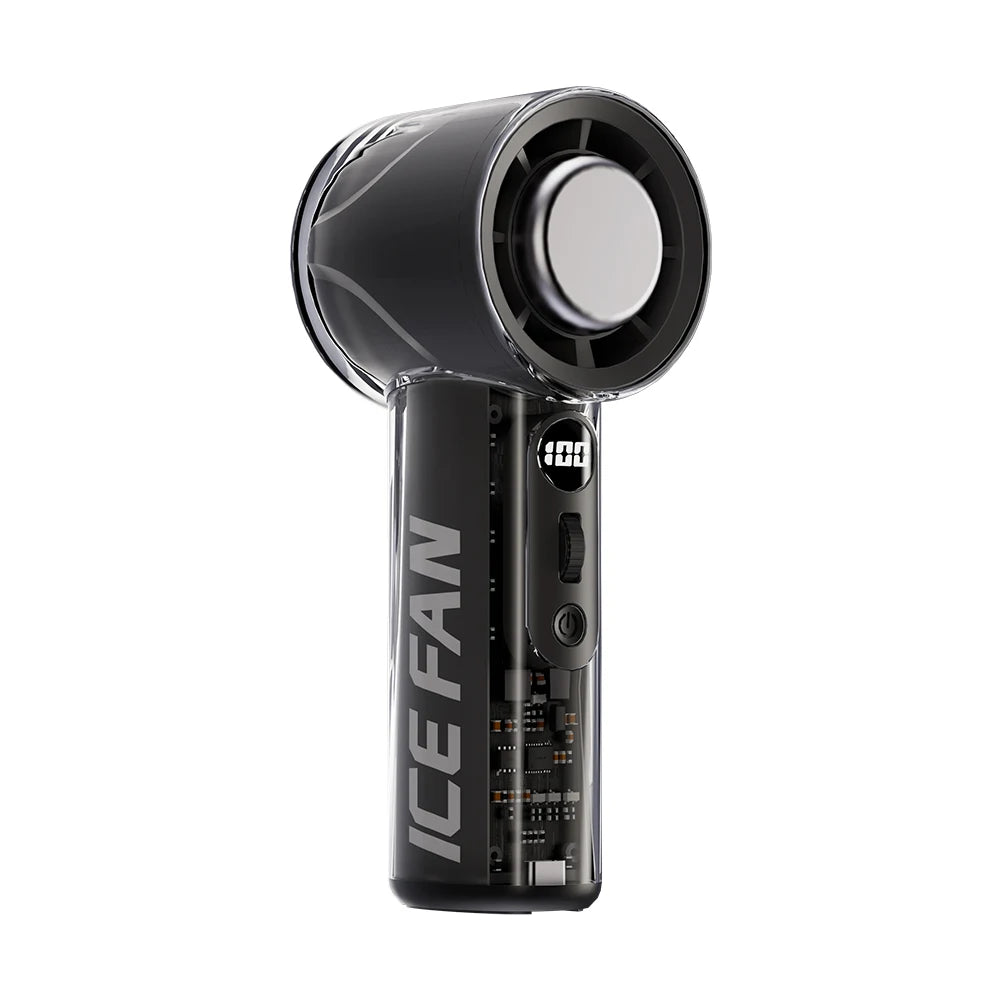 Zimonto Handheld Cooling Device with sleek design and adjustable fan speed for personal use