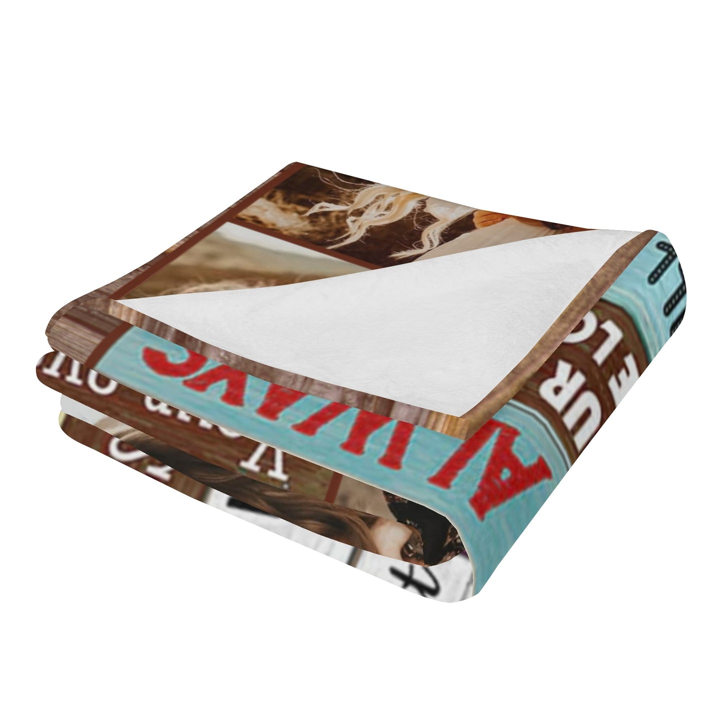 popcustoms - Horizontal Flannel Breathable Blanket 4 Sizes