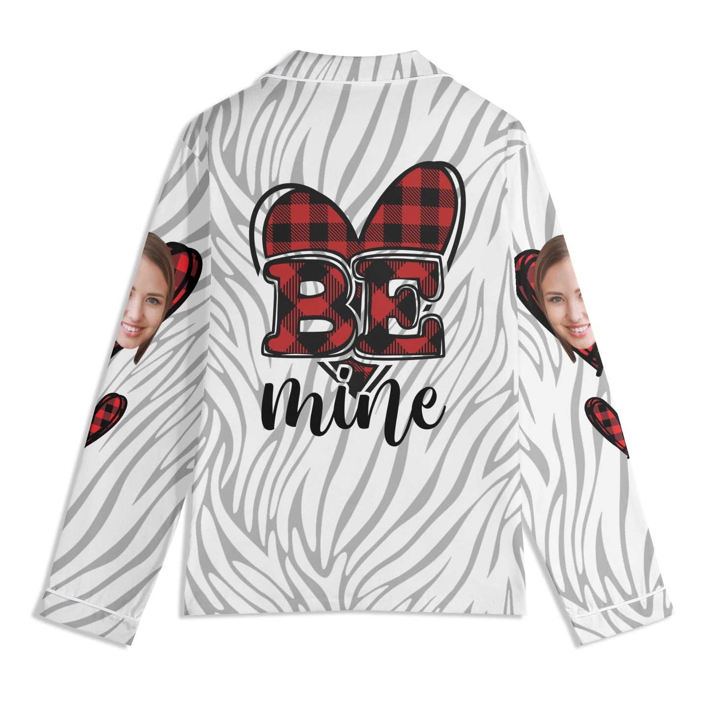 popcustoms - Unisex Long Sleeve Adult Nightwear Pajama Set