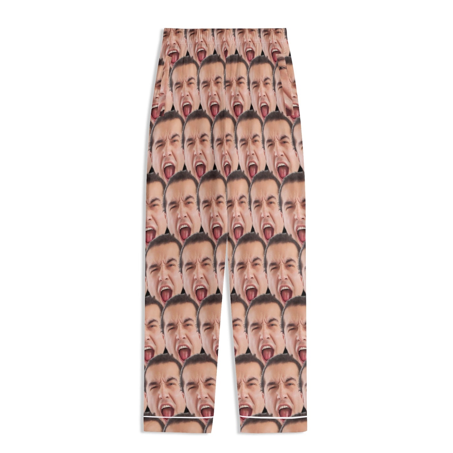 popcustoms - Unisex Long Sleeve Adult Nightwear Pajama Set