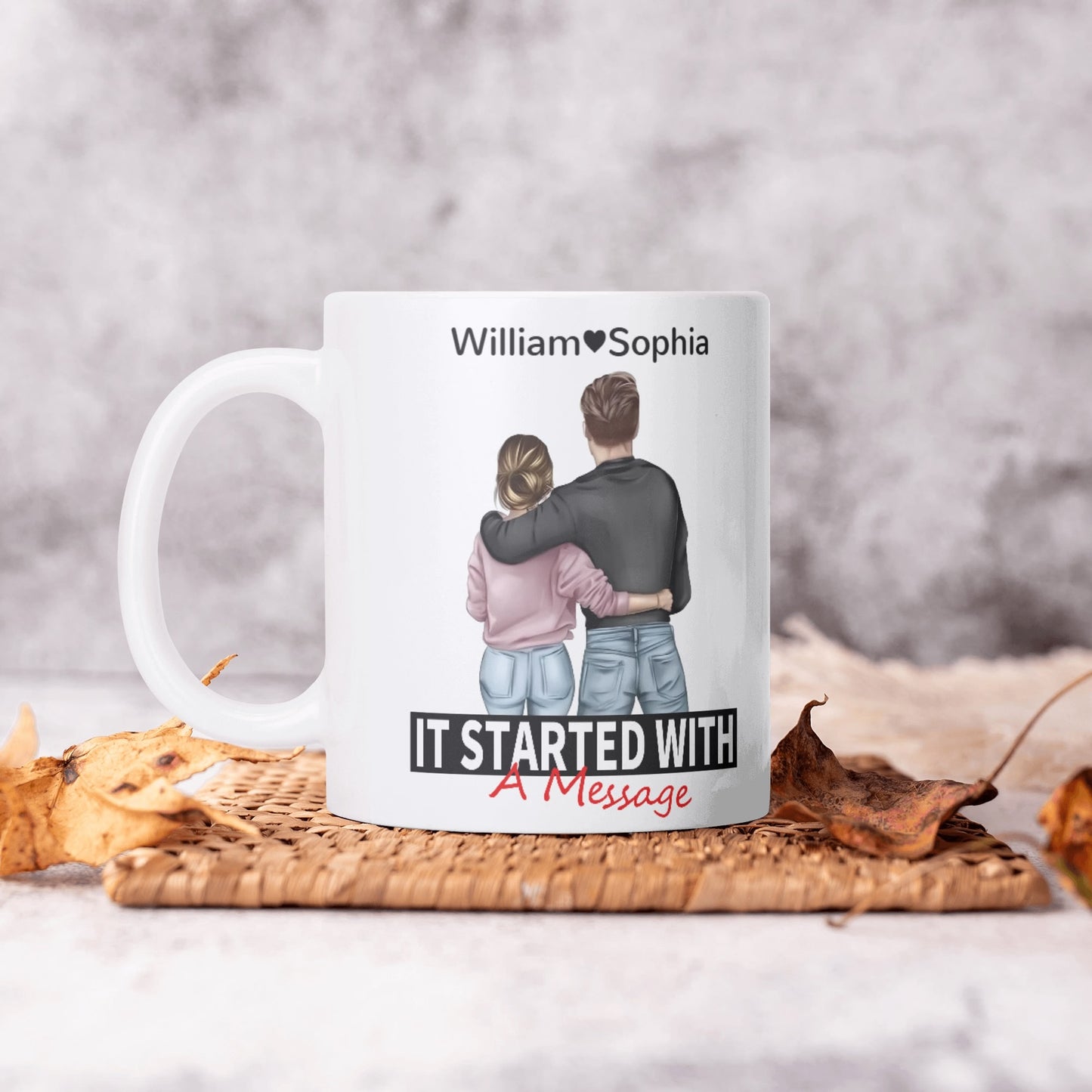 popcustoms - White Coffee Mug