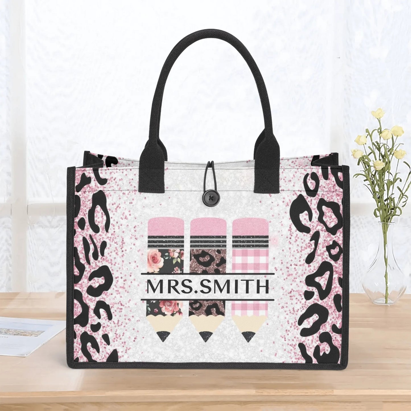 popcustoms - Premium All-Over Print Canvas Tote Bag(3 layers)