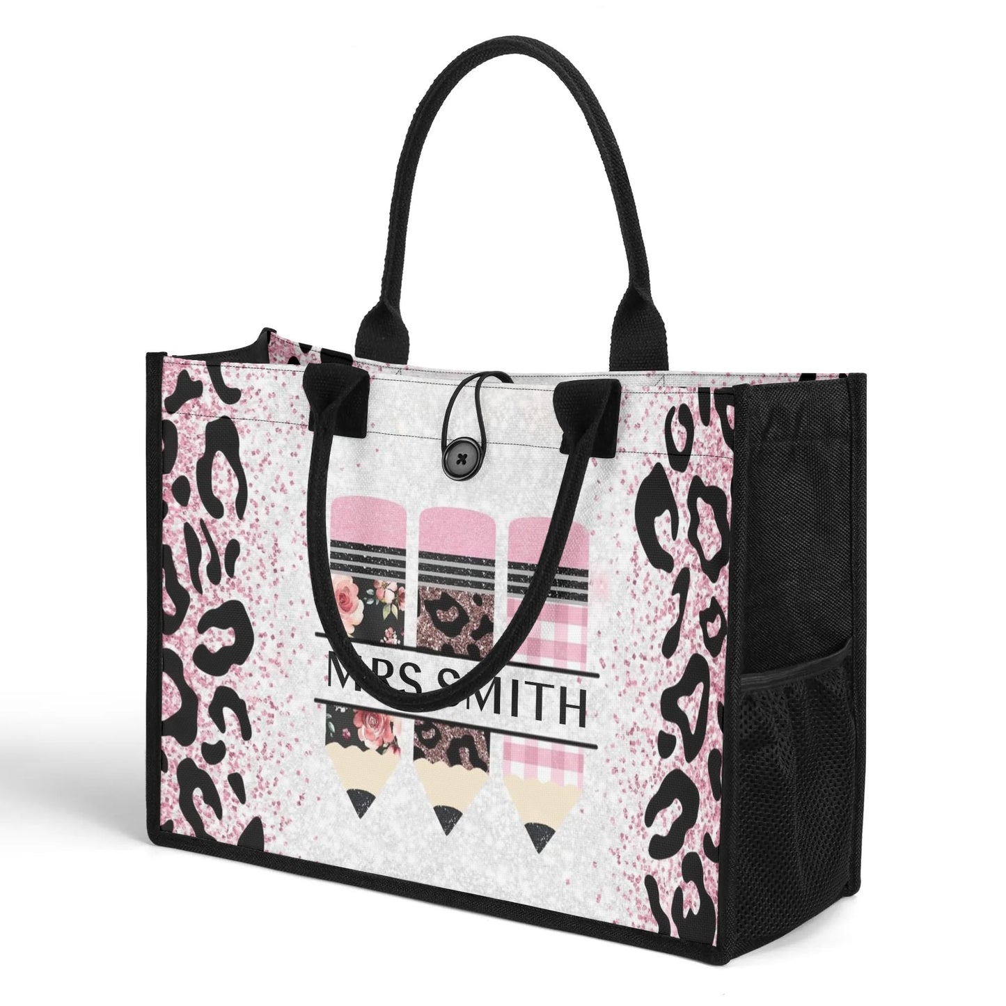 popcustoms - Premium All-Over Print Canvas Tote Bag(3 layers)