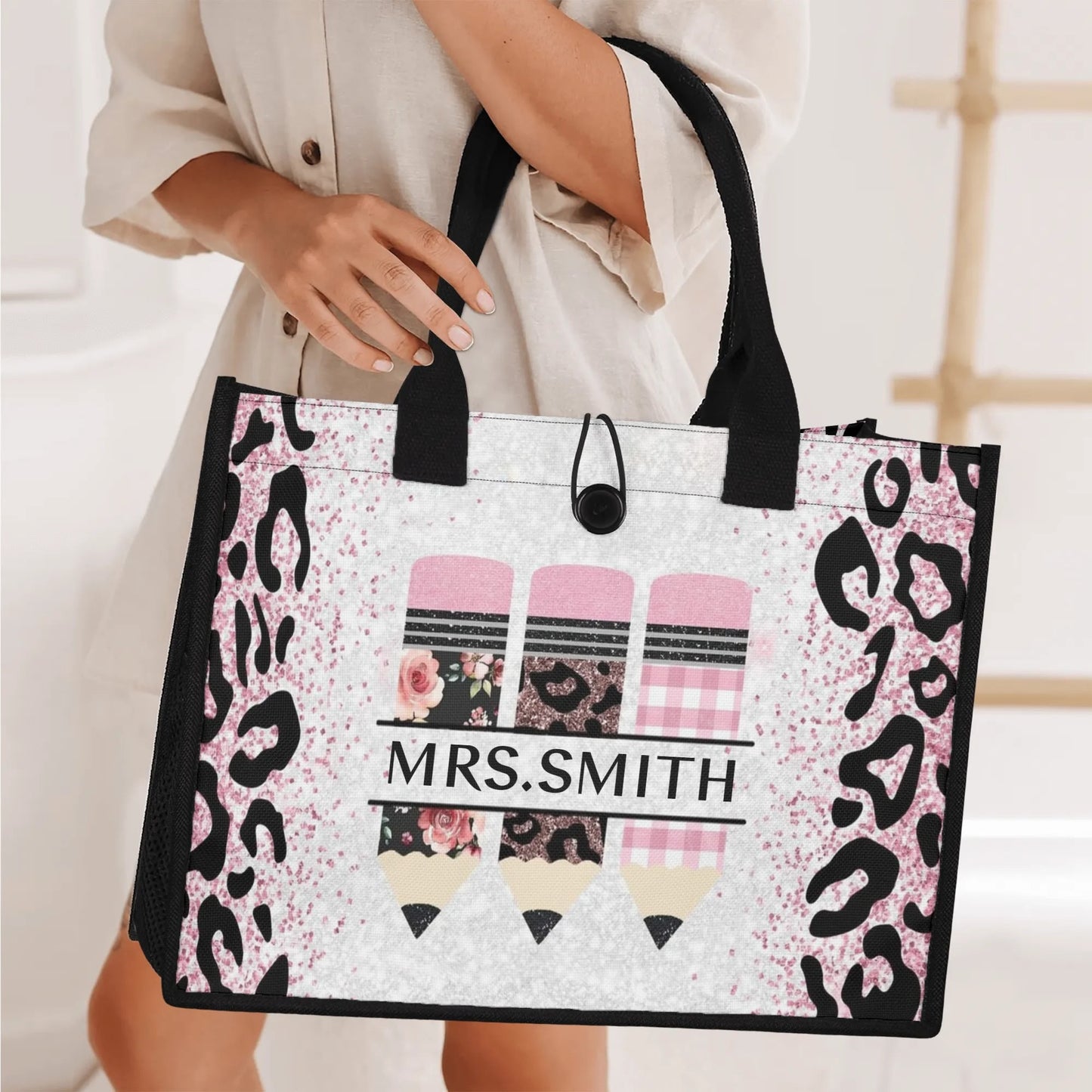 popcustoms - Premium All-Over Print Canvas Tote Bag(3 layers)