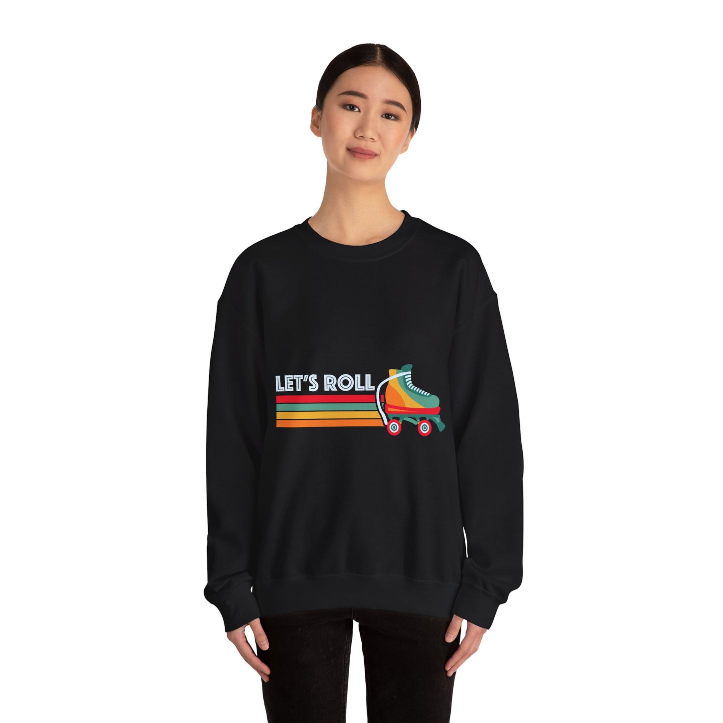 Printify - 70s Disco Dancer Sweatshirt Sweatshirt