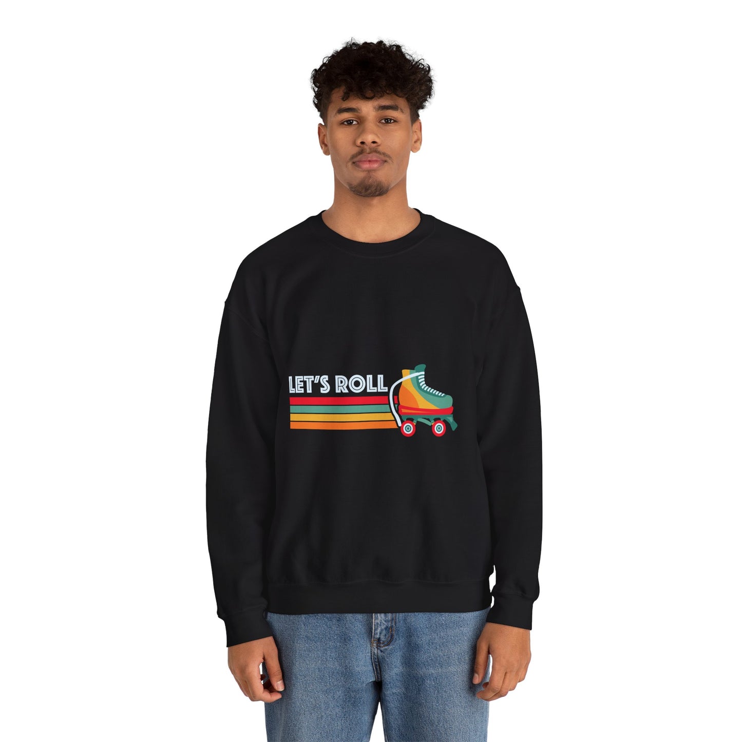 Printify - 70s Disco Dancer Sweatshirt Sweatshirt