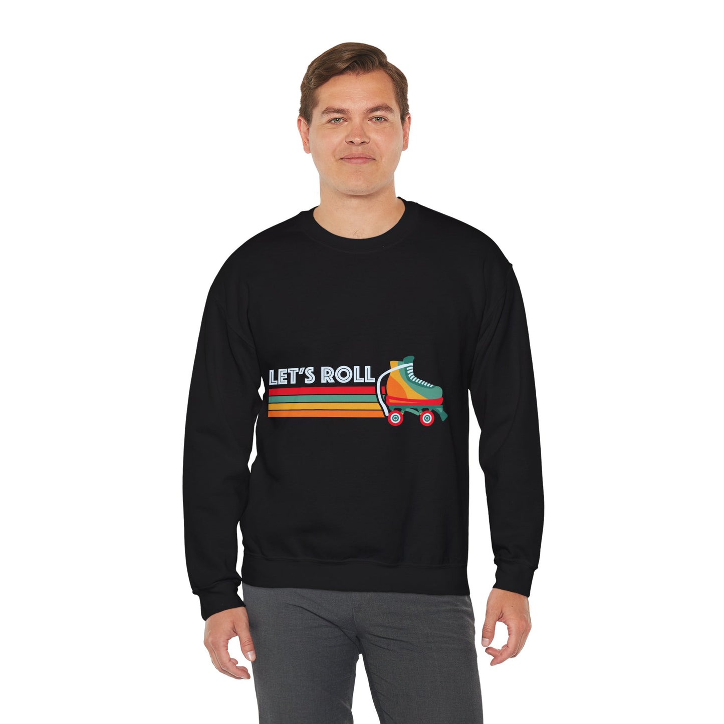 Printify - 70s Disco Dancer Sweatshirt Sweatshirt