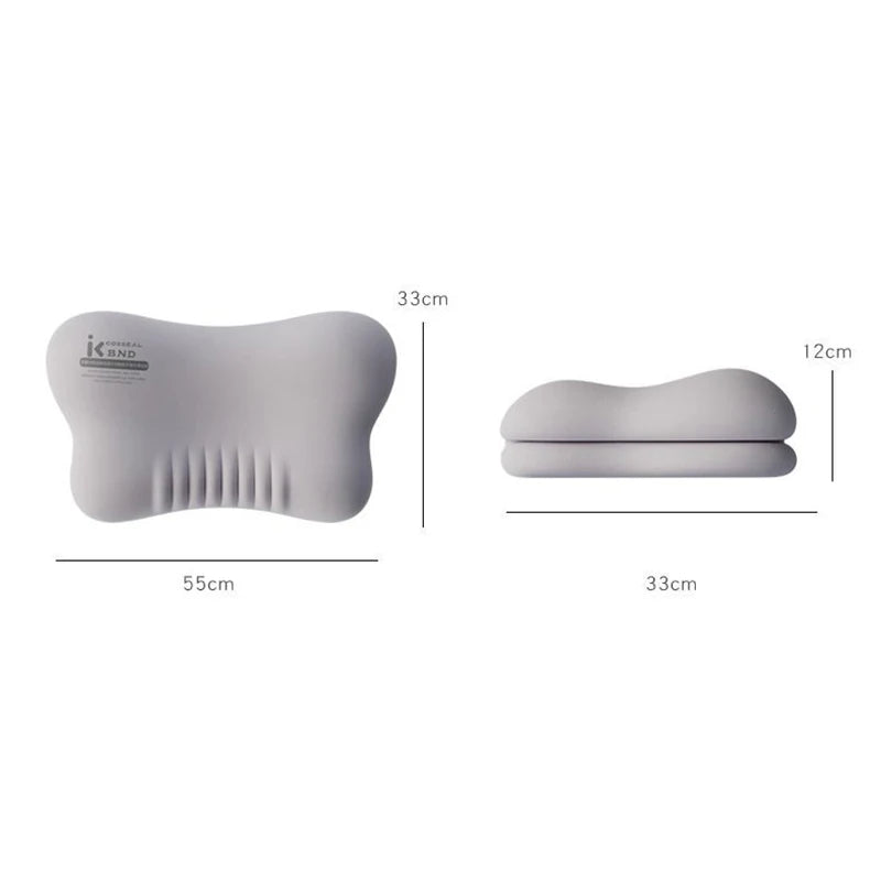 Zimonto - Ergonomic Memory Foam Pillow for All Sleep Positions, Multi-Zone Support, Zero Pressure, Deep Sleep, Neck Pain Relief