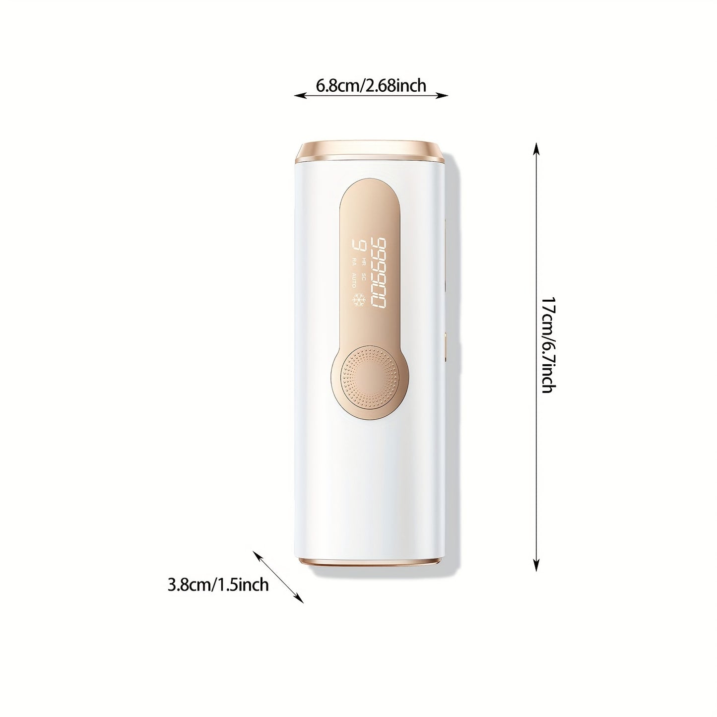 Zimonto - AllinOne Permanent IPL Hair Removal Device with Cooling