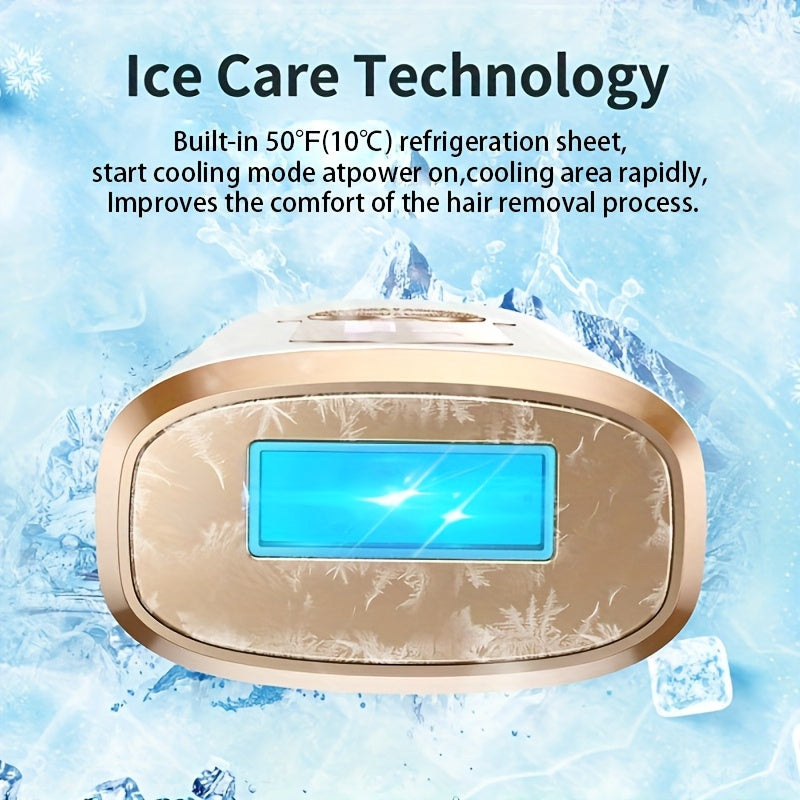 Zimonto - AllinOne Permanent IPL Hair Removal Device with Cooling