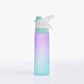 Generic Large Capacity Spray Water Bottle for Easy Hydration