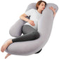 60 JShaped Full Body Pillow Ultimate Sleep Comfort