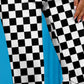 Checkered Skinny Capris