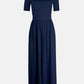 Scoop Neck Short Sleeve Jumpsuit