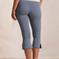 Side Slit Capris Leggings