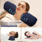 Neck Support Pillow Medium Soft Blue Washable Sleep Relief