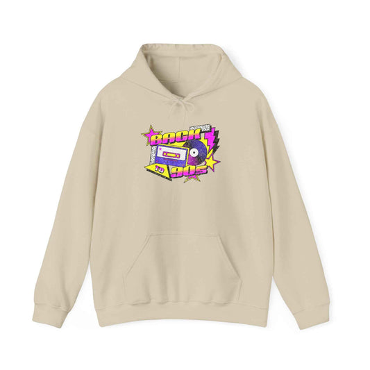 Back to 90s Hoodie — Retro Roller Skate Pullover
